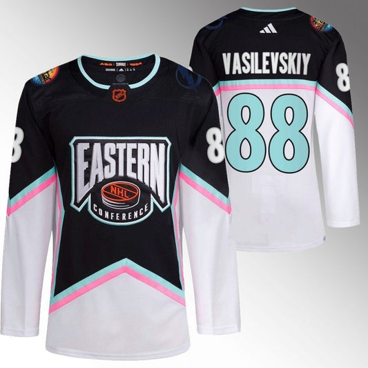 Tampa Bay Lightning #88 Andrei Vasilevskiy 2023 NHL All-Star Black Eastern Conference Jersey