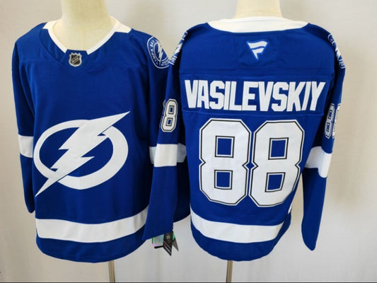 Tampa Bay Lightning #88 Andrei Vasilevskiy Lightning Style 2