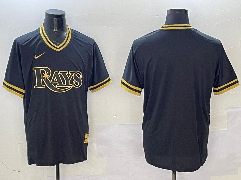 Tampa Bay Rays Rays Black Gold Adult Style 2