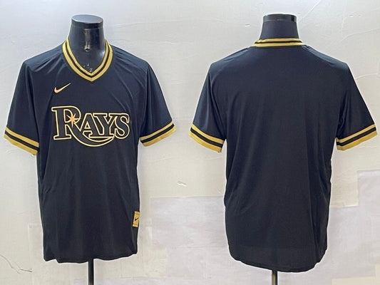 Tampa Bay Rays Rays Black Gold Adult Style 2