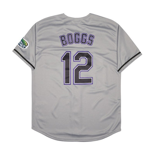 Tampa Bay Rays #12 Wade Boggs Style 1