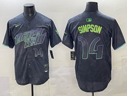 Tampa Bay Rays #14 Chandler Simpson Rays City .png