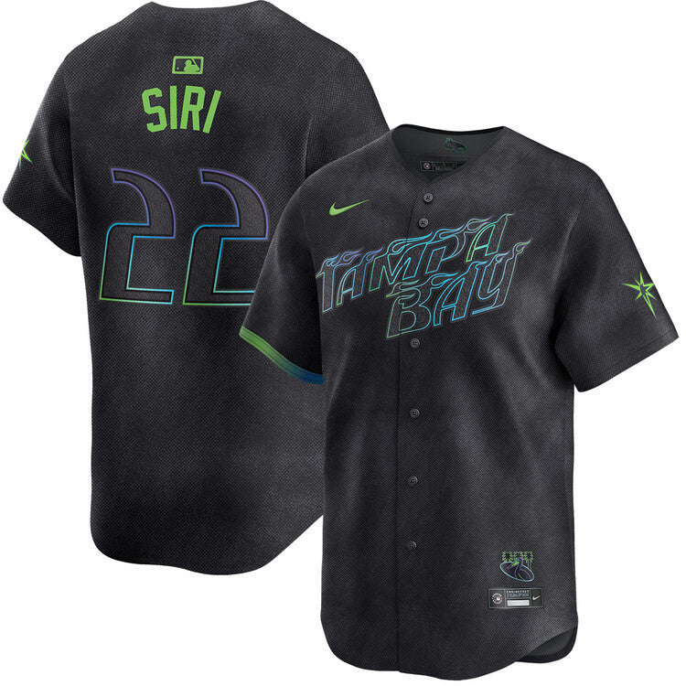 Tampa Bay Rays #22 Jose Siri City Connect Limited Jersey