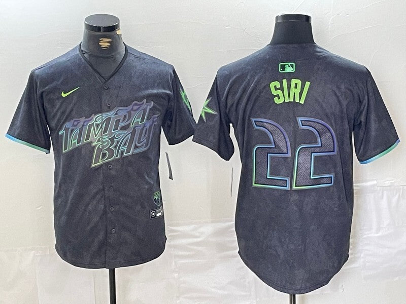 Tampa Bay Rays #22 Jose Siri Rays City Style 1
