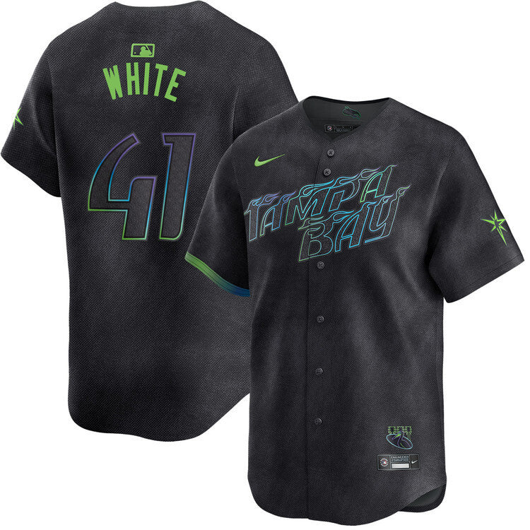 Tampa Bay Rays #41 Colby White City Connect Limited Jersey