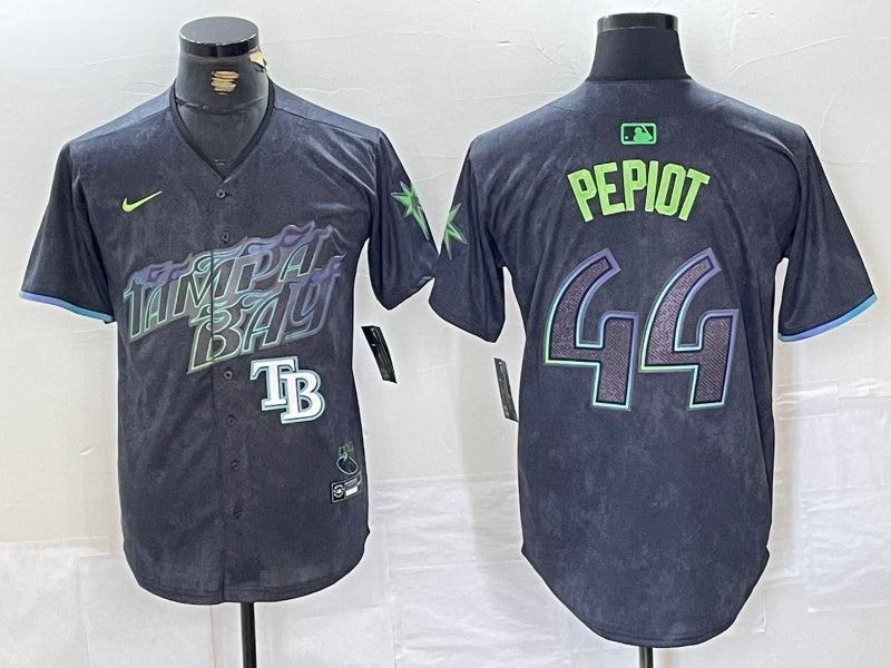 Tampa Bay Rays #44 Ryan Pepiot Rays City Style 1