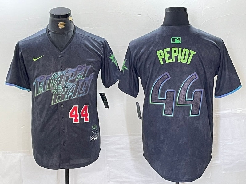 Tampa Bay Rays #44 Ryan Pepiot Rays City Style 2