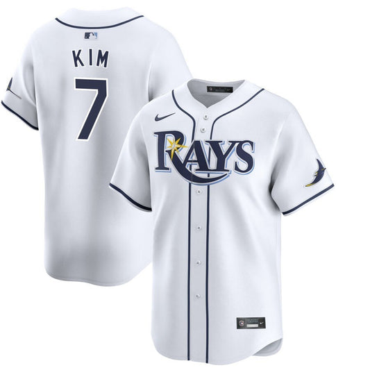 Tampa Bay Rays #7 Ha-Seong Kim White Style 2