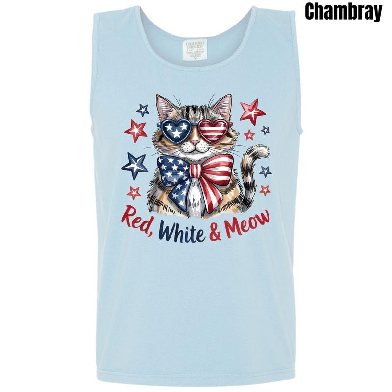 Tank Top - American Meow Comfort Colors Tank Top 'NLB'