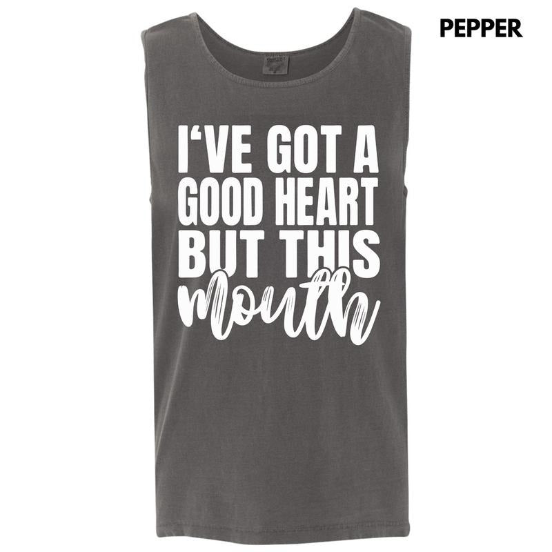 Tank Top - Got A Good Heart Comfort Colors Tank Top 'NLB' T-Shirts, Hoodie, Sweatshirt | InkThreadWorks.com