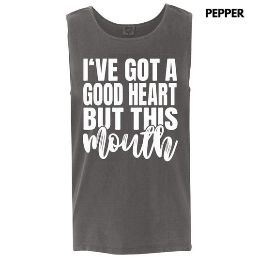 Tank Top - Got A Good Heart Comfort Colors Tank Top 'NLB' T-Shirts, Hoodie, Sweatshirt | InkThreadWorks.com