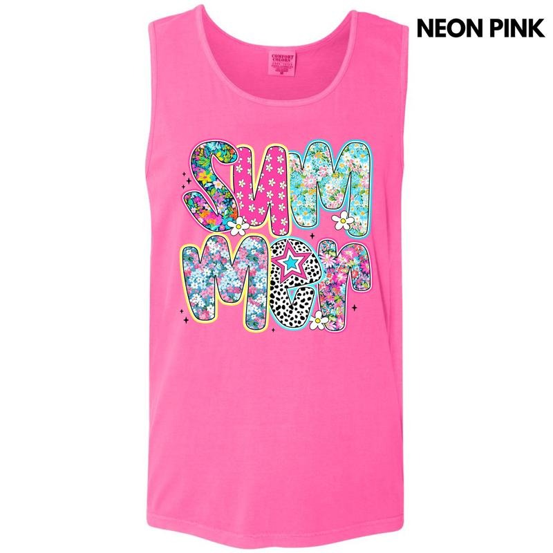 Tank Top - Summer Patterns Comfort Colors Tank Top 'NLB' T-Shirts, Hoodie, Sweatshirt | InkThreadWorks.com