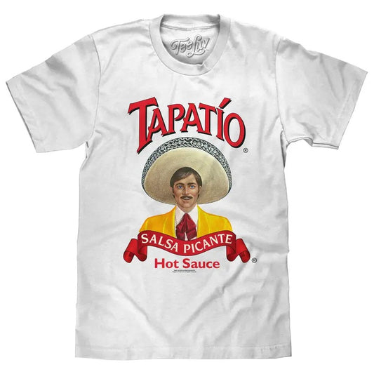 Tapatio Salsa Picante Logo T-Shirt - White Hoodie, Sweatshirt | InkThreadWorks.com