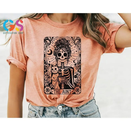 Tarot Card The Aunt Shirt, Funny Aunt Shirt, Gift For Aunt From Niece, Aunt Birthday Gift, Auntie Shirt, Auntie Gift From Nephew, Aunt Gift
