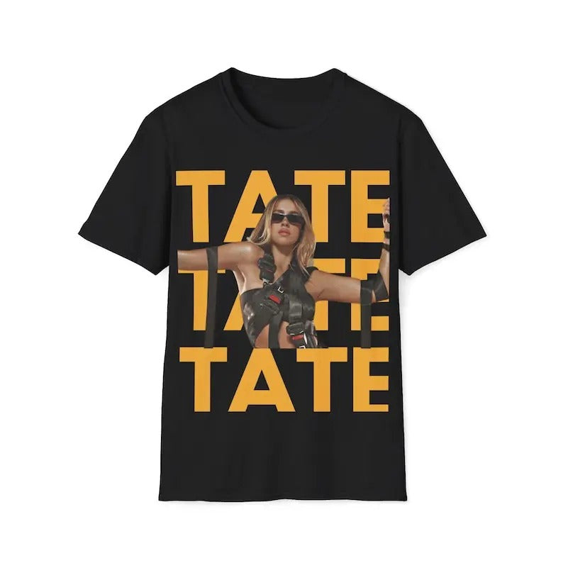 Tate McRae Concert T-Shirt, Miss Possessive Tour Tee, Unisex Softstyle Top, Music Fan Shirt Unisex