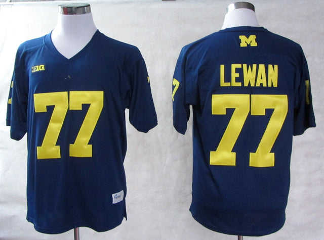 Taylor Lewan 77 Blue