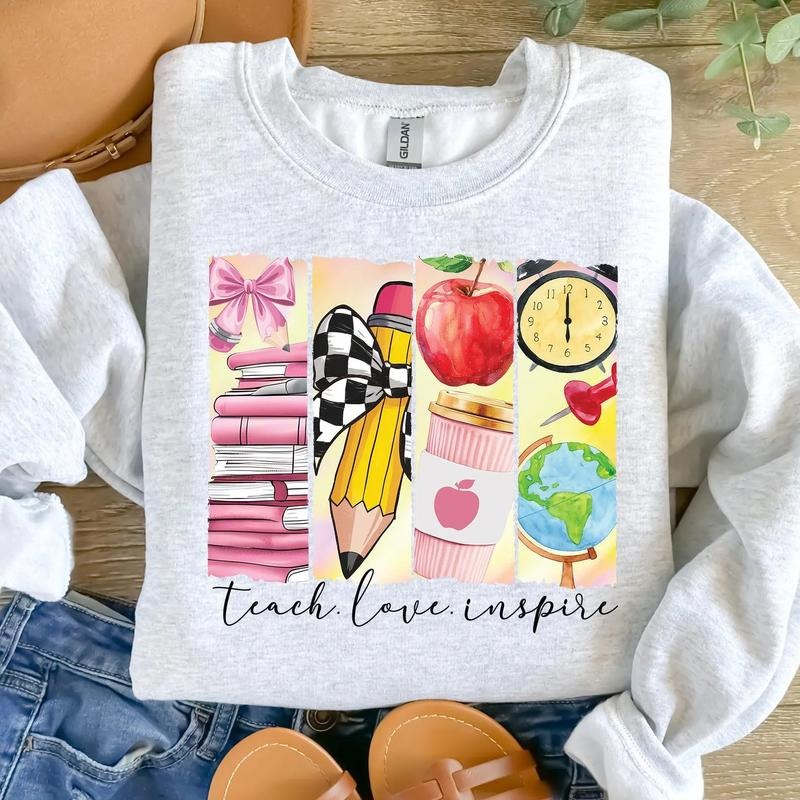 Teach Love Inspire DTF Transfers - THIS IS NOT A SHIRTstyle{n002}2 T-Shirts, Hoodie, Sweatshirt | InkThreadWorks.com
