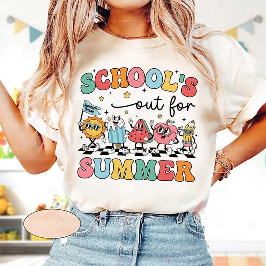Teacher Shirt Last Day of School Shirt,  School's Out For Summer, Bruh We Out, Teacher Summer Shirt Funny Teacher...