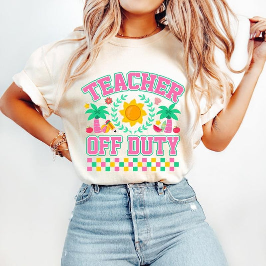 Teacher T-Shirt, End of School Year T-Shirt, Last Day Of School T-Shirt, Teacher Summer T-Shirt, Summer Vacation T-Shirt,...