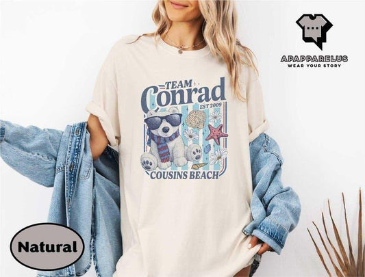 Team Conrad Junior Mint Bear T-Shirt, Summer I Turned Pretty Tee, TSITP Cousins Beach Fan Graphic sweatshirt, Summer Romance Book Fan Sweatshirt