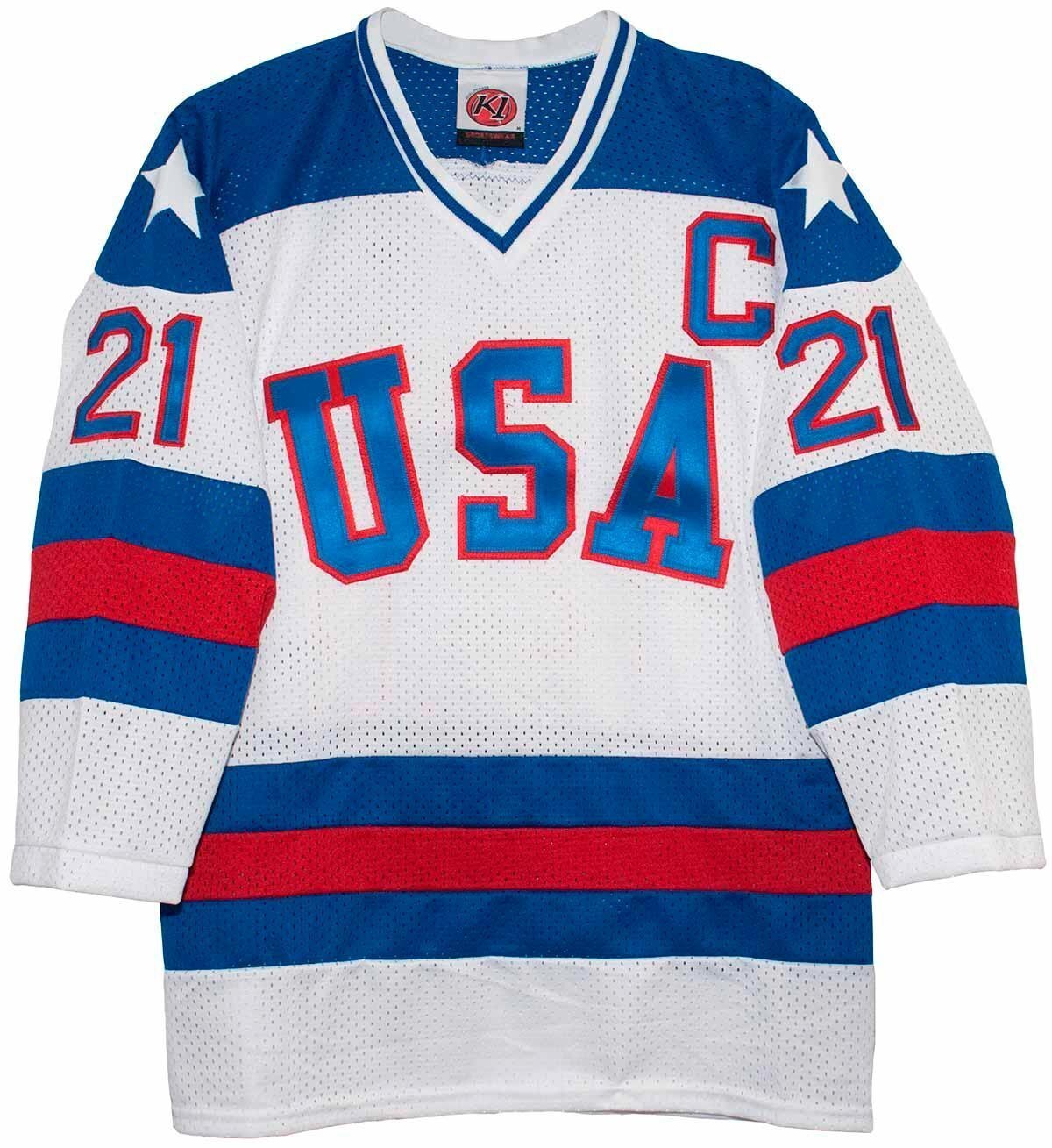 Team USA #21 Mike Eruzione 2