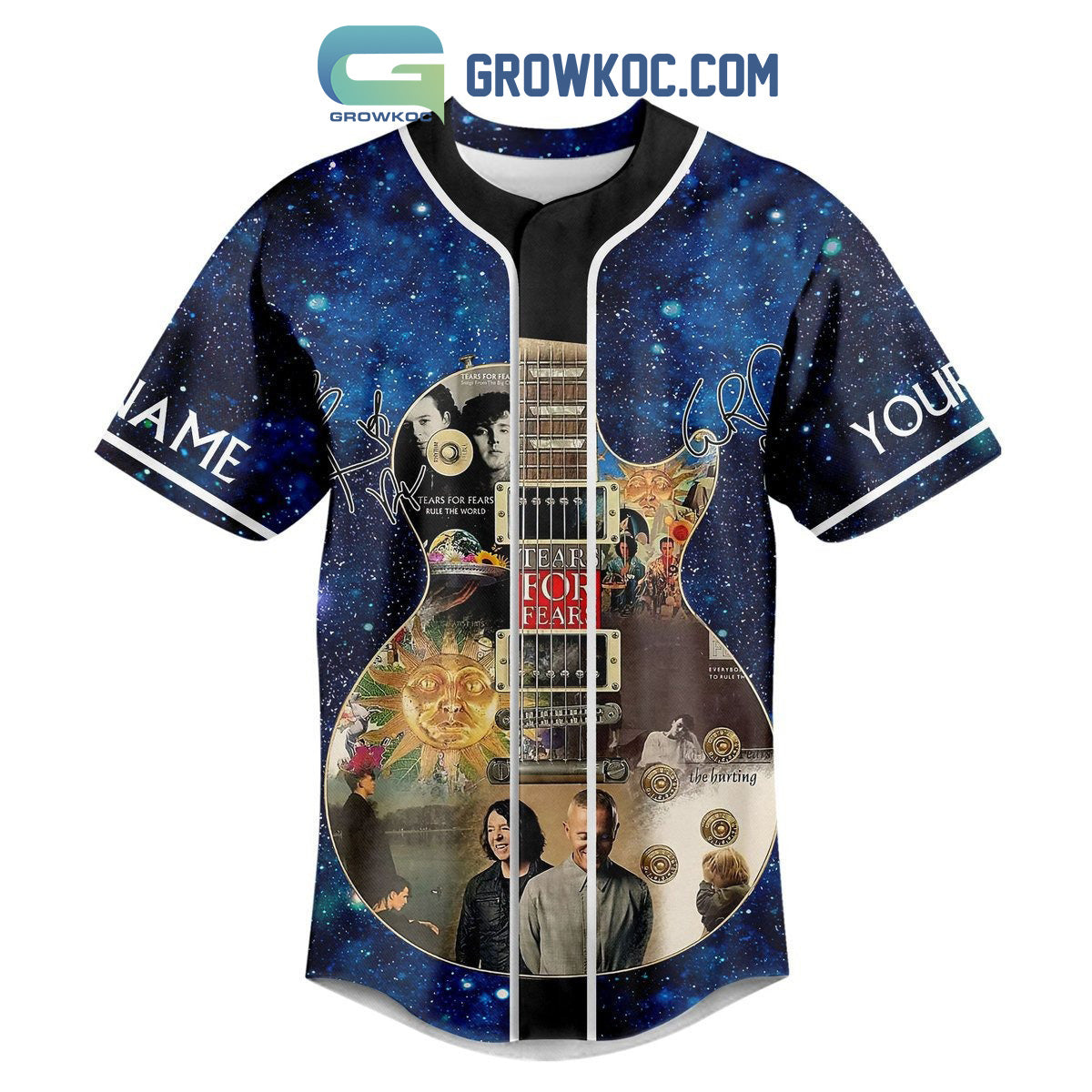 Tears For Fears Everybody Wants To Rule The World Personalized Baseball Jersey