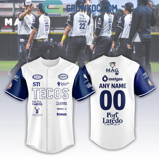 Tecolotes De Los Dos Laredos 2024 Mexico Personalized Baseball Jersey