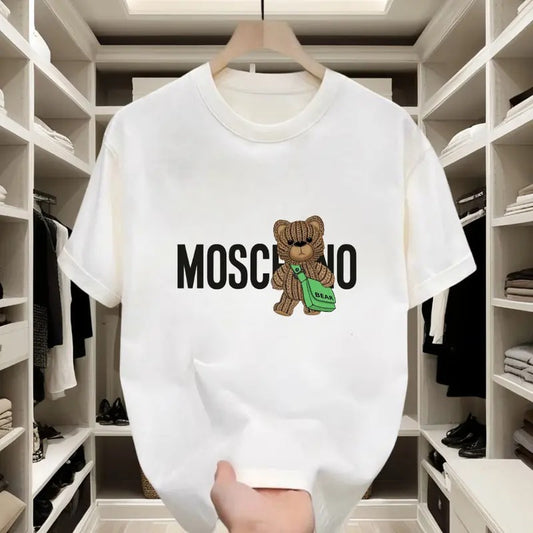 Teddy Bear Fashion Trend! Soft - touch, Short - sleeve T