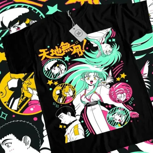 Tenchi Muyou In LoveT-shirt Japanese Animation Comic Anime Manga Shirt All Size