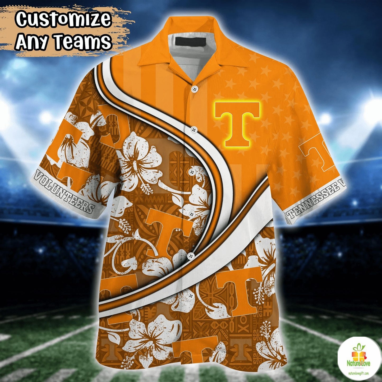 Tennessee Volunteers NCAA Hawaiian Shirt Summer Aloha Shirt