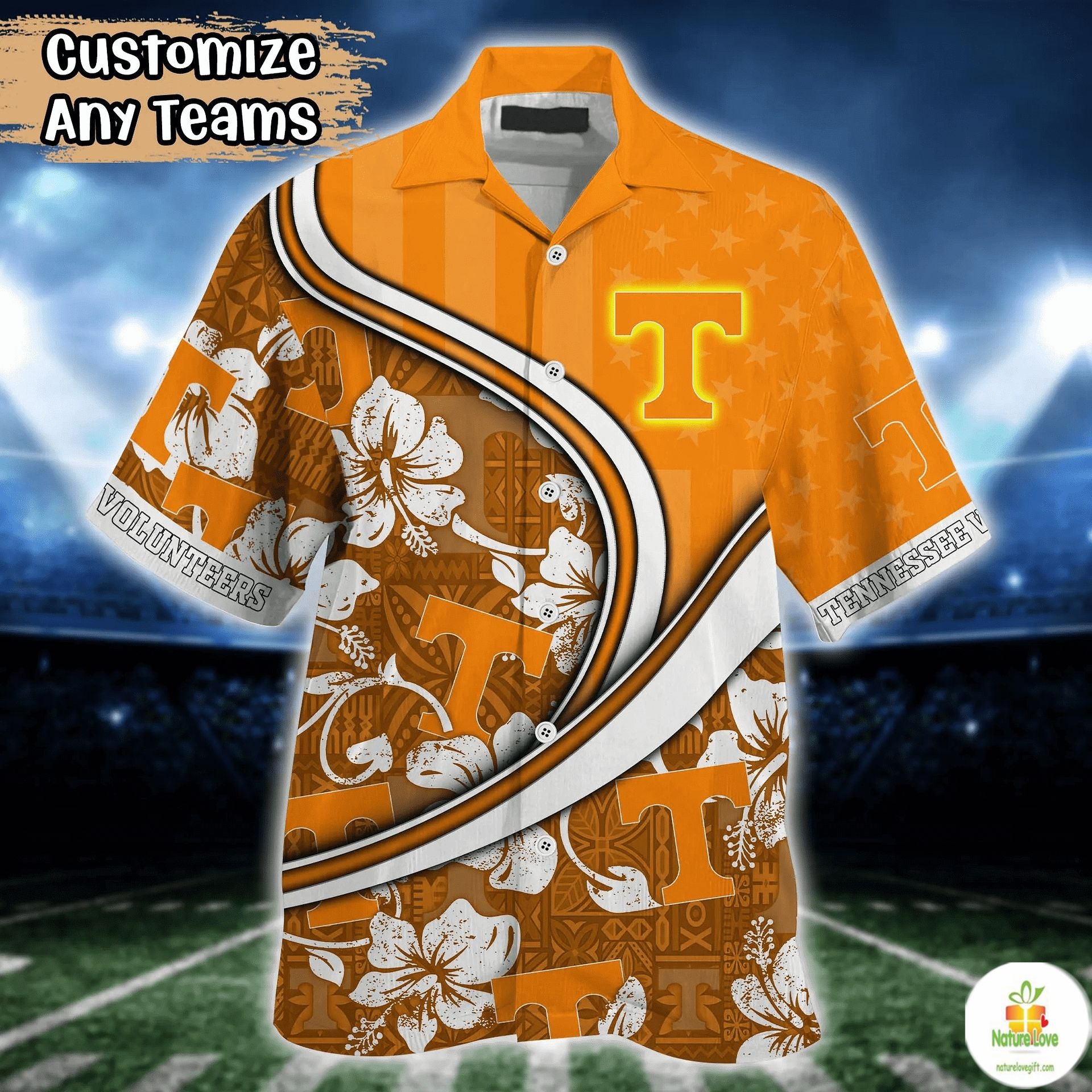 Tennessee Volunteers NCAA Hawaiian Shirt Summer Aloha Shirt