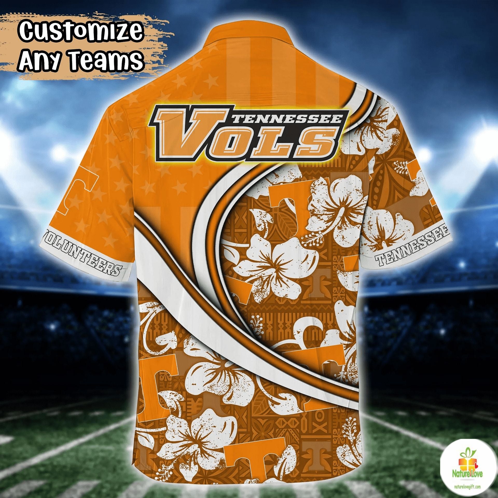 Tennessee Volunteers NCAA Hawaiian Shirt Summer Aloha Shirt