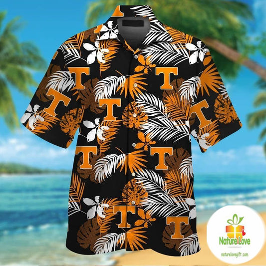 Tennessee Volunteers Hawaiian Shirt Short Sleeve Aloha Button Up VER06