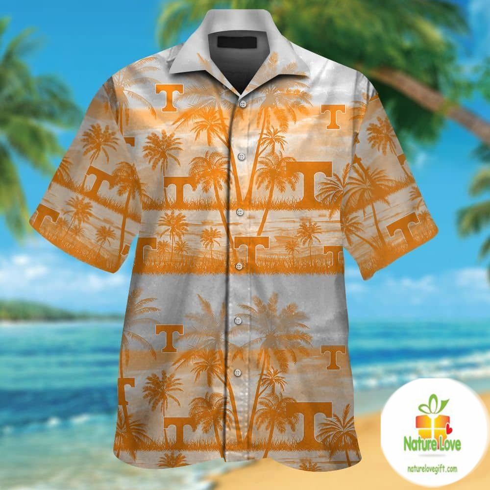 Tennessee Volunteers Hawaiian Shirt Short Sleeve Tropical Aloha VER08
