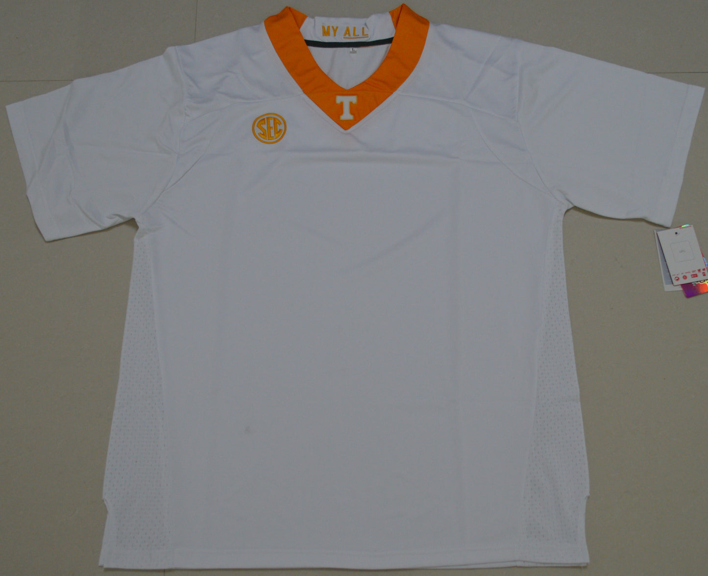 Tennessee Blank White Front