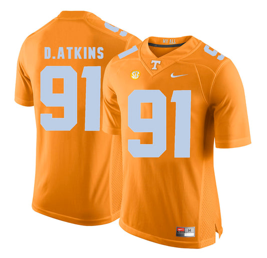 Tennessee D.ATKINS 91 Orange