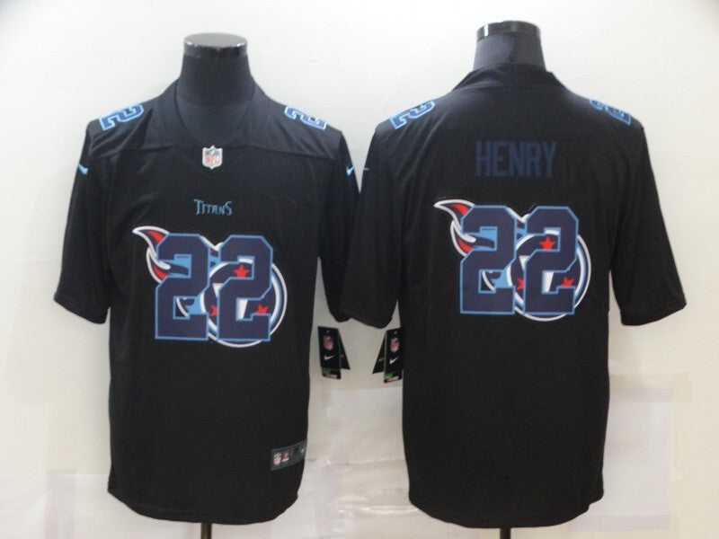 Tennessee Titans #22 Derrick Henry Black Shadow 923