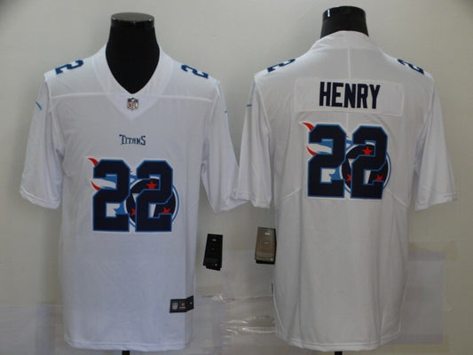 Tennessee Titans #22 Derrick Henry White Shadow 390