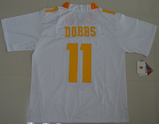 Tennessee Vols Joshua Dobbs 11 College Football Jersey - White 2