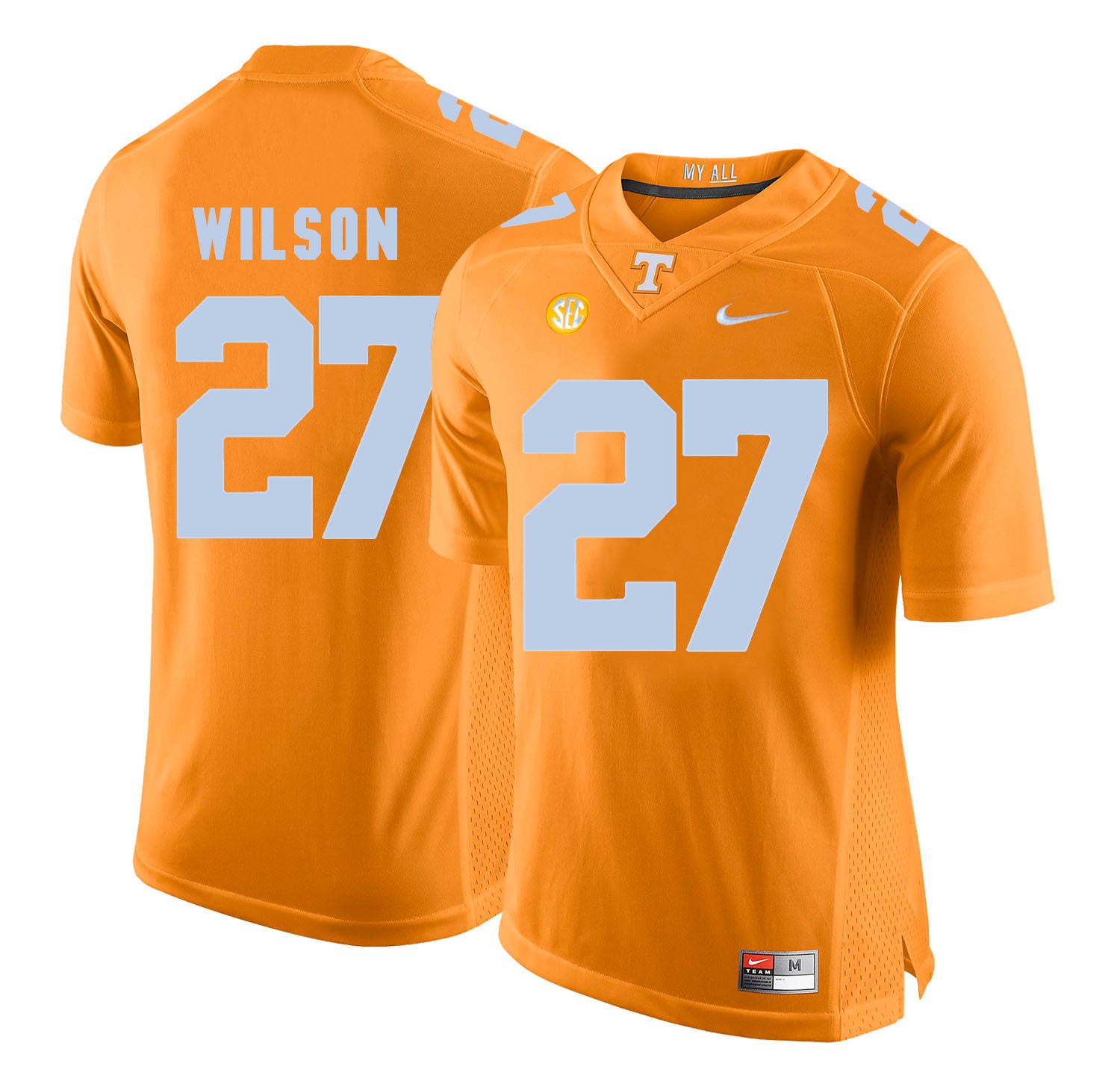 Tennessee WILSON 27 Orange
