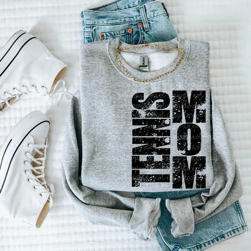 Tennis Mom DTF Transfers - THIS IS NOT A SHIRT Hoodie, Sweatshirt | InkThreadWorks.com