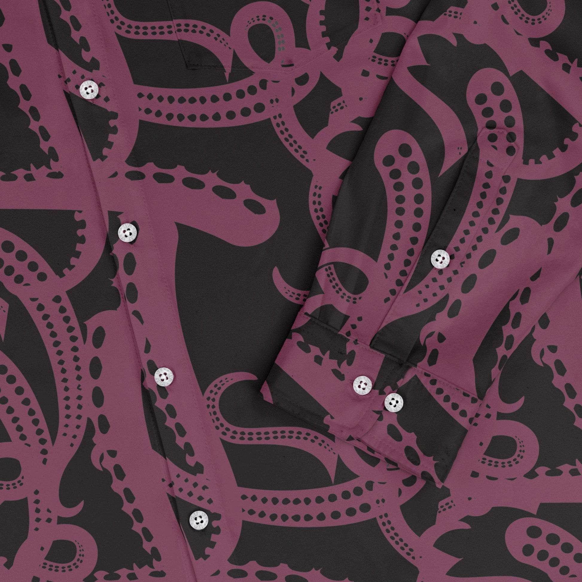 Tentacles of Cthulhu Long Sleeve Button Up Shirt