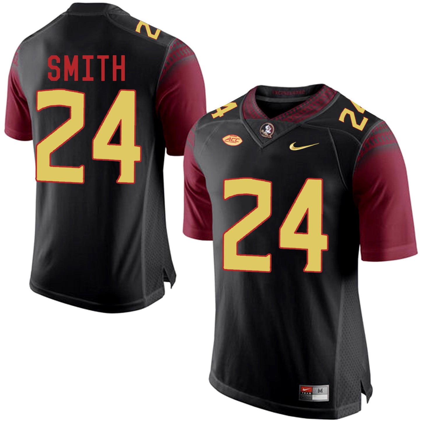 Terrance Smith 24 Black