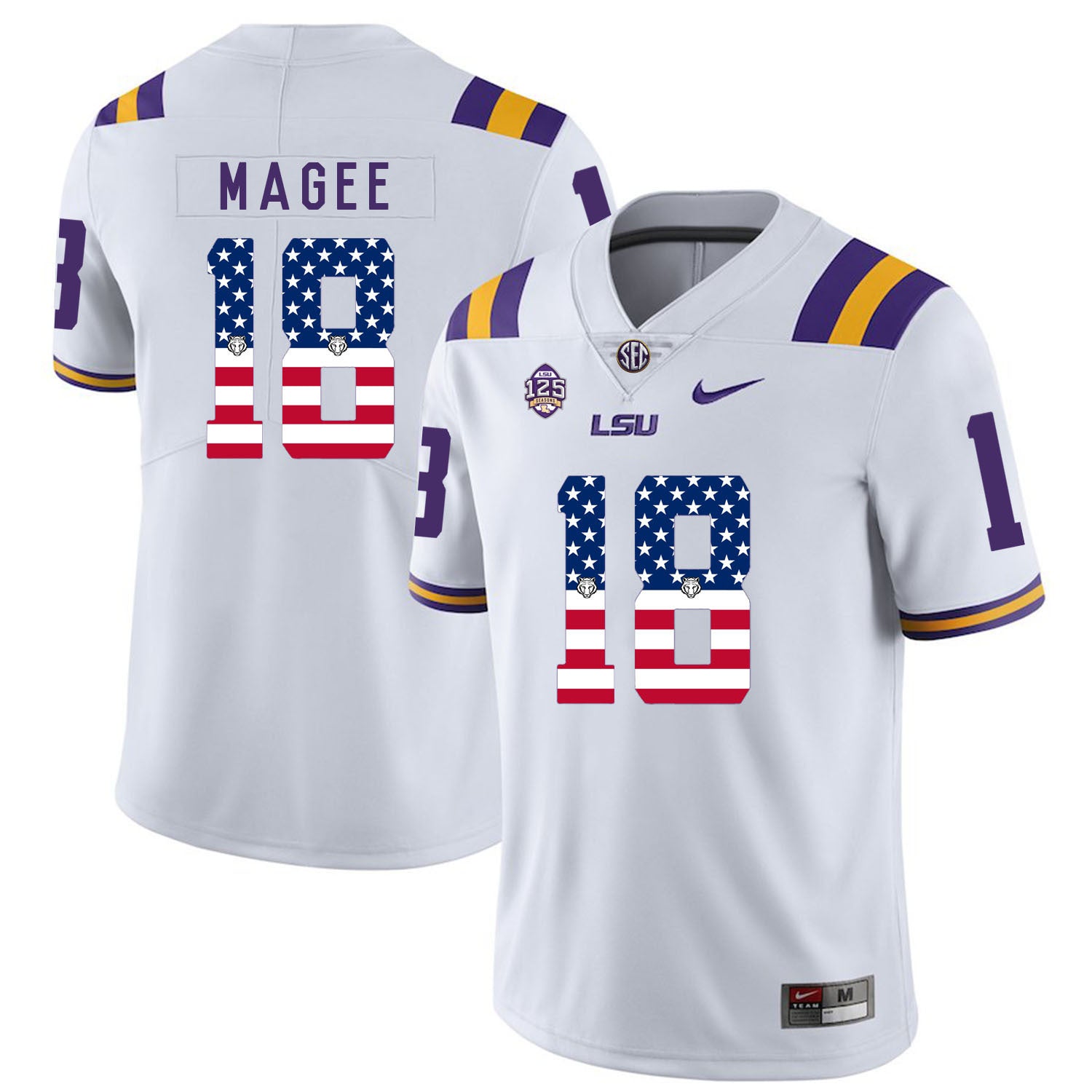 Terrence Magee 18 White