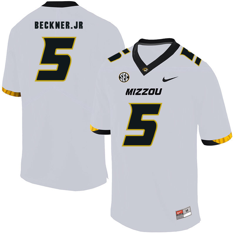 Terry Beckne Jr. 5 White