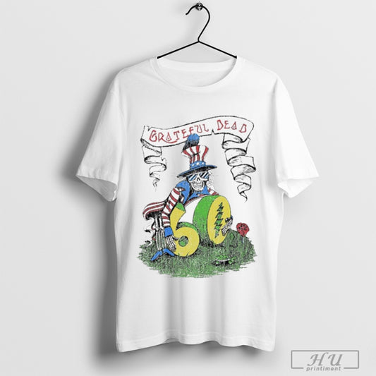 Teton Gravity Research Grateful Dead 60th X Tgr Dead Uncle Sam Baseball T Shirt
