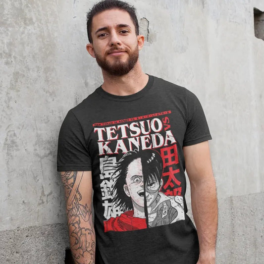 Tetsuo VS Kaneda new T-Shirt S-4XL,neo tokyo,kaneda,anime, the capsules,graphic tee