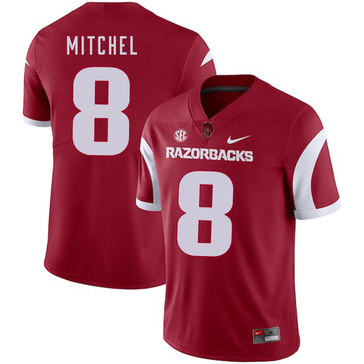Tevin Mitchel 8 Red