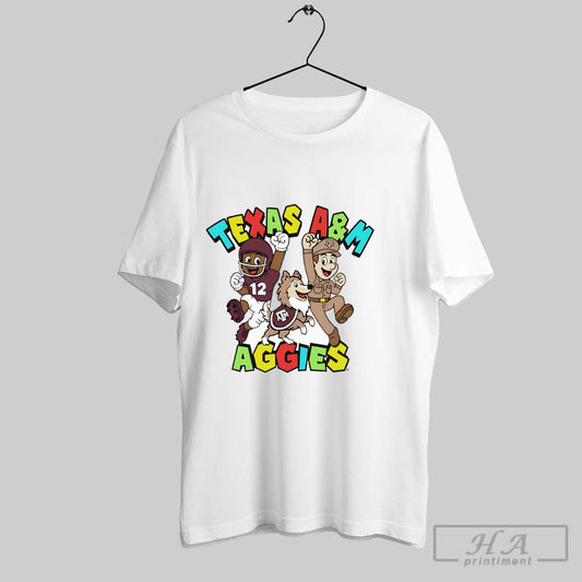 Texas Am Aggies Football Player Reveille And A Corps Shirt Hoodie Sweater Longsleeve And