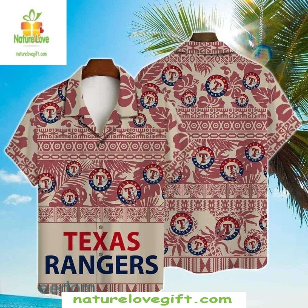 Texas Rangers MLB Hawaiian Shirt Fan Love Stylish Baseball Apparel